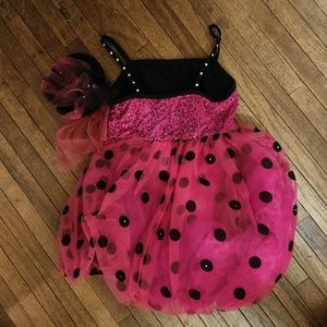 Size medium child dance costume & hat from Abby Lee Dance Company